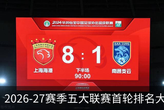 2026-27赛季五大联赛首轮排名大变局：英超西甲竞争激烈，法甲出现新格局